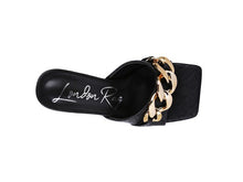 Cargar imagen en el visor de la galería, MERMAID Quilted Metal Chain Heeled Sandals
