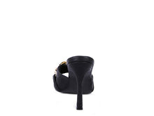 Cargar imagen en el visor de la galería, MERMAID Quilted Metal Chain Heeled Sandals
