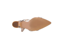 Cargar imagen en el visor de la galería, CHERRY TART Snake Print Spool Heel Sandals
