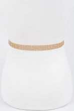 Cargar imagen en el visor de la galería, Heart Buckle Rhinestone Belt

