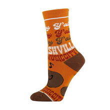 Load image into Gallery viewer, Hey Y all - Womens Crew Socks
