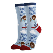 Cargar imagen en el visor de la galería, Happy Little Dreams - Womens Crew Socks
