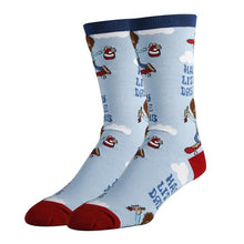 Load image into Gallery viewer, Happy Little Dreams - Mens Crew Socks
