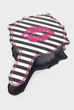 Load image into Gallery viewer, Glitter Kiss Mirror Iconic Swing Bag
