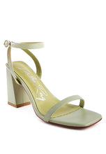 Cargar imagen en el visor de la galería, Block Heel Ankle Strap Sandals

