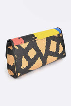 Cargar imagen en el visor de la galería, Artsy Printed Wristlet Clutch
