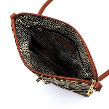 Load image into Gallery viewer, Leopard Zip Crossbody Bag
