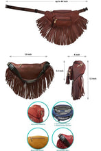 Cargar imagen en el visor de la galería, Fashion Fringe Tassel Fanny Pack Waist Bag
