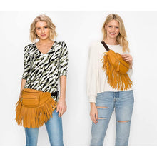 Cargar imagen en el visor de la galería, Fashion Fringe Tassel Fanny Pack Waist Bag
