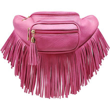 Cargar imagen en el visor de la galería, Fashion Fringe Tassel Fanny Pack Waist Bag
