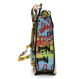 Multi Graffiti Crossbody Bag Cell Phone Purse