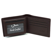 Cargar imagen en el visor de la galería, Jeetz Monogram Bi-fold Mens Wallet
