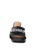 Load image into Gallery viewer, FANTASY CLEAR HEEL JEWEL SANDAL
