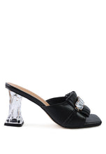 Load image into Gallery viewer, FANTASY CLEAR HEEL JEWEL SANDAL
