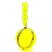 Cargar imagen en el visor de la galería, Acrylic Chain Handle See Thru Ball Crossbody Bag
