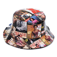Cargar imagen en el visor de la galería, Magazine Cover Collage Hat
