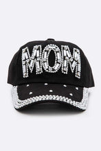 Cargar imagen en el visor de la galería, MOM Crystal Denim Cap
