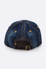 Cargar imagen en el visor de la galería, MOM Crystal Denim Cap
