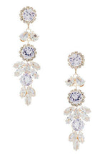 Load image into Gallery viewer, CZ Mix Crystal Iconic Chandelier Earrings
