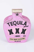 Cargar imagen en el visor de la galería, Glitter Tequila Iconic Swing Box Clutch
