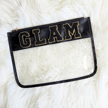 Cargar imagen en el visor de la galería, Varsity Letter Clear Pouch Travel Organizer
