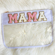 Cargar imagen en el visor de la galería, Varsity Letter Clear Pouch Travel Organizer
