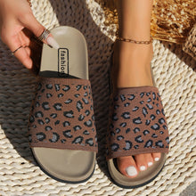 Cargar imagen en el visor de la galería, Leopard Open Toe Sandals
