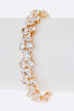 Cargar imagen en el visor de la galería, CZ Bridal Open Bracelet
