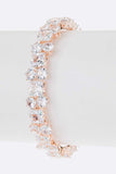 CZ Bridal Open Bracelet