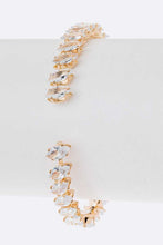 Load image into Gallery viewer, Cubic Zirconia CZ Open Cuff
