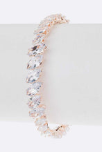 Load image into Gallery viewer, Cubic Zirconia CZ Open Cuff
