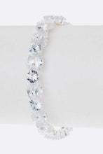 Cargar imagen en el visor de la galería, Cubic Zirconia Bridal Spring Cuff
