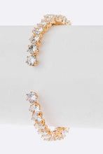 Cargar imagen en el visor de la galería, Cubic Zirconia Bridal Spring Cuff
