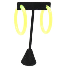 Load image into Gallery viewer, NEON HALF HOOP EARRINGS
