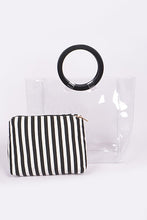 Cargar imagen en el visor de la galería, 2 In 1 Clear Transparent Bag Set
