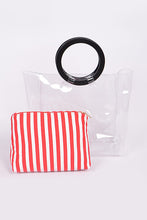 Cargar imagen en el visor de la galería, 2 In 1 Clear Transparent Bag Set
