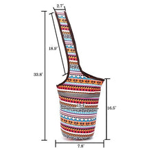 Load image into Gallery viewer, Yoga Mat Tote Bag with Large Side Pockets

