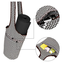 Load image into Gallery viewer, Yoga Mat Tote Bag with Large Side Pockets
