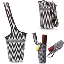 Load image into Gallery viewer, Yoga Mat Tote Bag with Large Side Pockets
