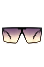 Load image into Gallery viewer, Oversize Square Flat Top Fashion Women Sunglasses

