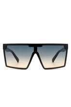 Load image into Gallery viewer, Oversize Square Flat Top Fashion Women Sunglasses
