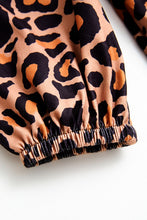 Load image into Gallery viewer, Leopard baby girl set
