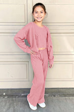 Cargar imagen en el visor de la galería, Toddler&#39;s Stretchable Ribbed 3 piece set
