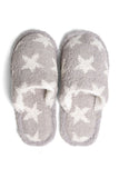 Winter Luxury Soft Star Pattern Slipper