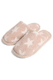 Winter Luxury Soft Star Pattern Slipper