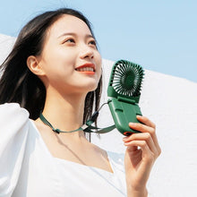 Load image into Gallery viewer, Portable Neck Fan + Power Bank + Phone Stand
