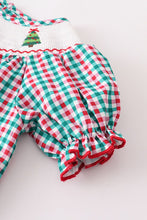 Load image into Gallery viewer, Christmas tree smocked pants set
