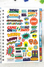 Load image into Gallery viewer, Gratitude Journal with Stickers | Primary Colors
