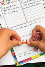 Load image into Gallery viewer, Gratitude Journal with Stickers | Primary Colors
