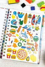 Load image into Gallery viewer, Gratitude Journal with Stickers | Primary Colors
